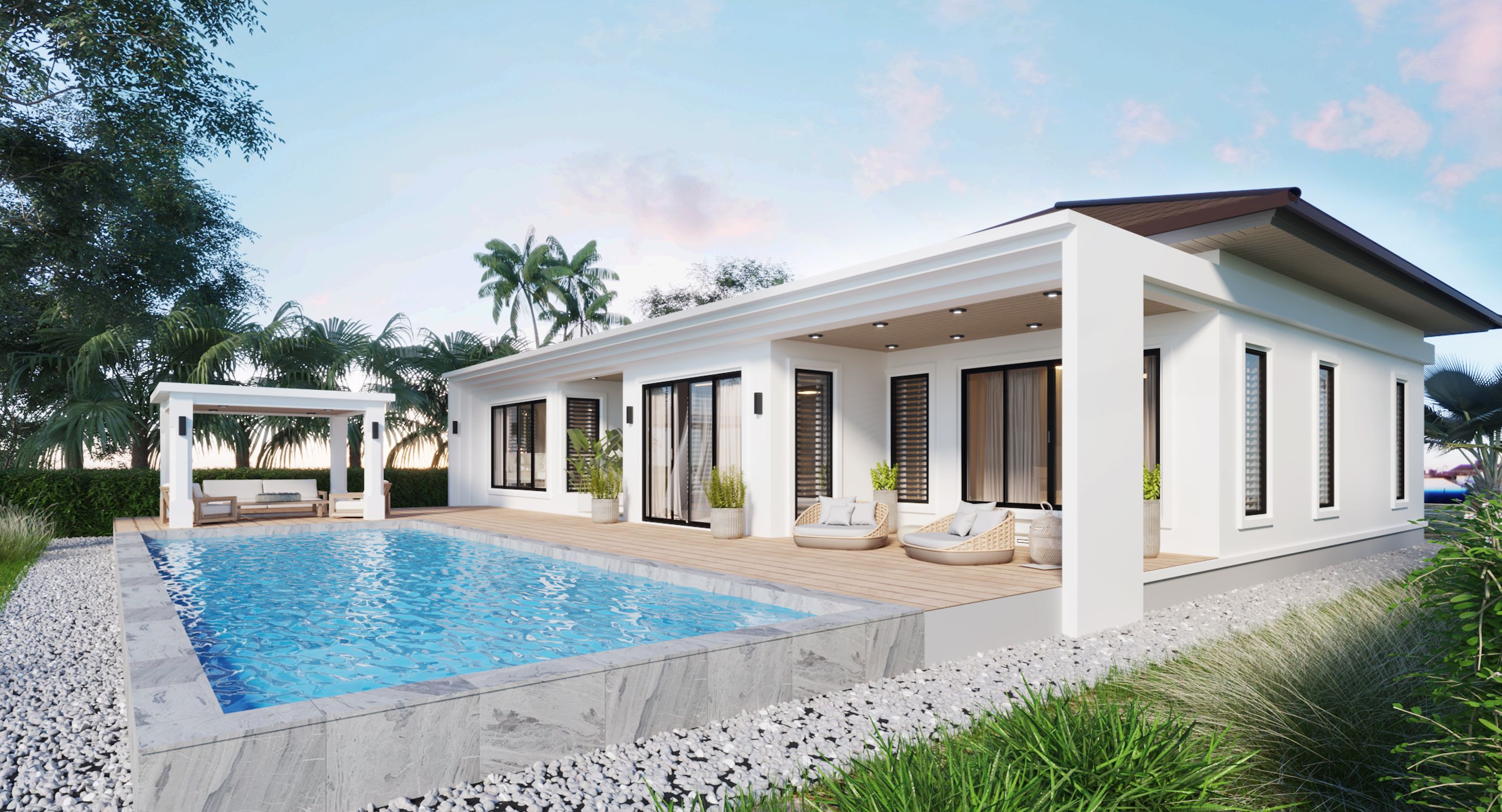 For SaleHouseHuahin, Prachuap Khiri Khan, Pran Buri : 2 Bedroom Villa for sale at Villa Suasana  U1939597