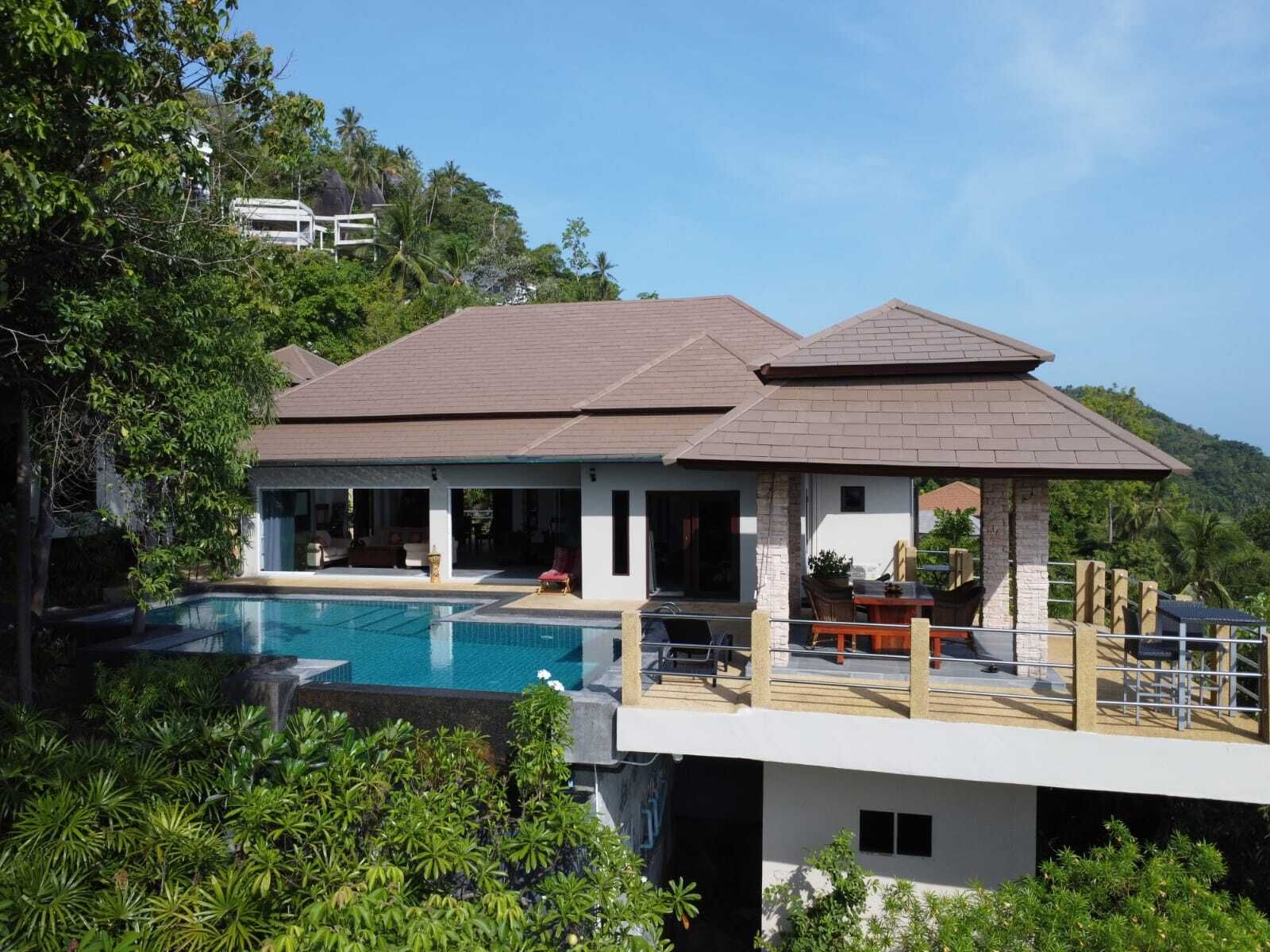 For SaleHouseKoh Samui, Surat Thani : 4 Bedroom House for sale in Maret, Surat Thani  U1962165