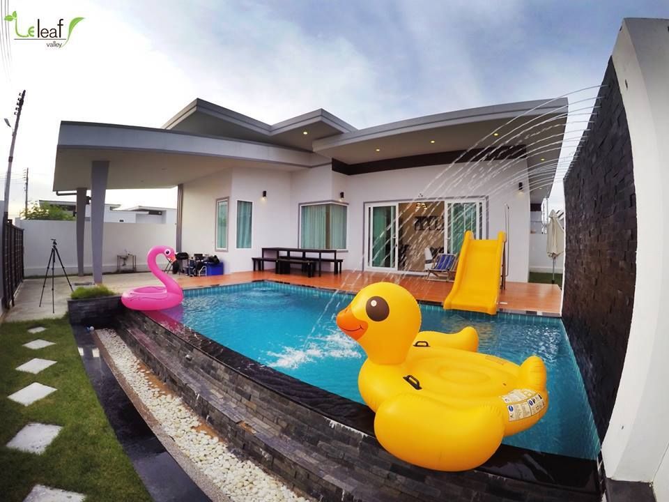 For SaleHouseHuahin, Prachuap Khiri Khan, Pran Buri : 3 Bedroom 1 Snooker Villa for sale at Le leaf Valley Hua Hin U5551704