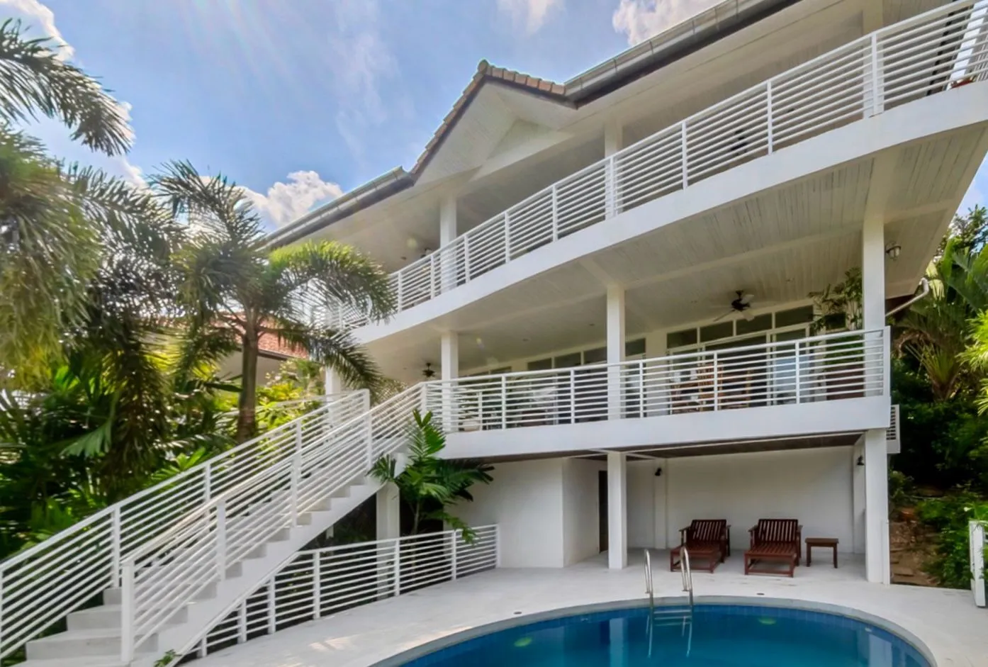 For SaleHouseKoh Samui, Surat Thani : Classic 3 Bedroom Pool Villa with Seaview U5370144