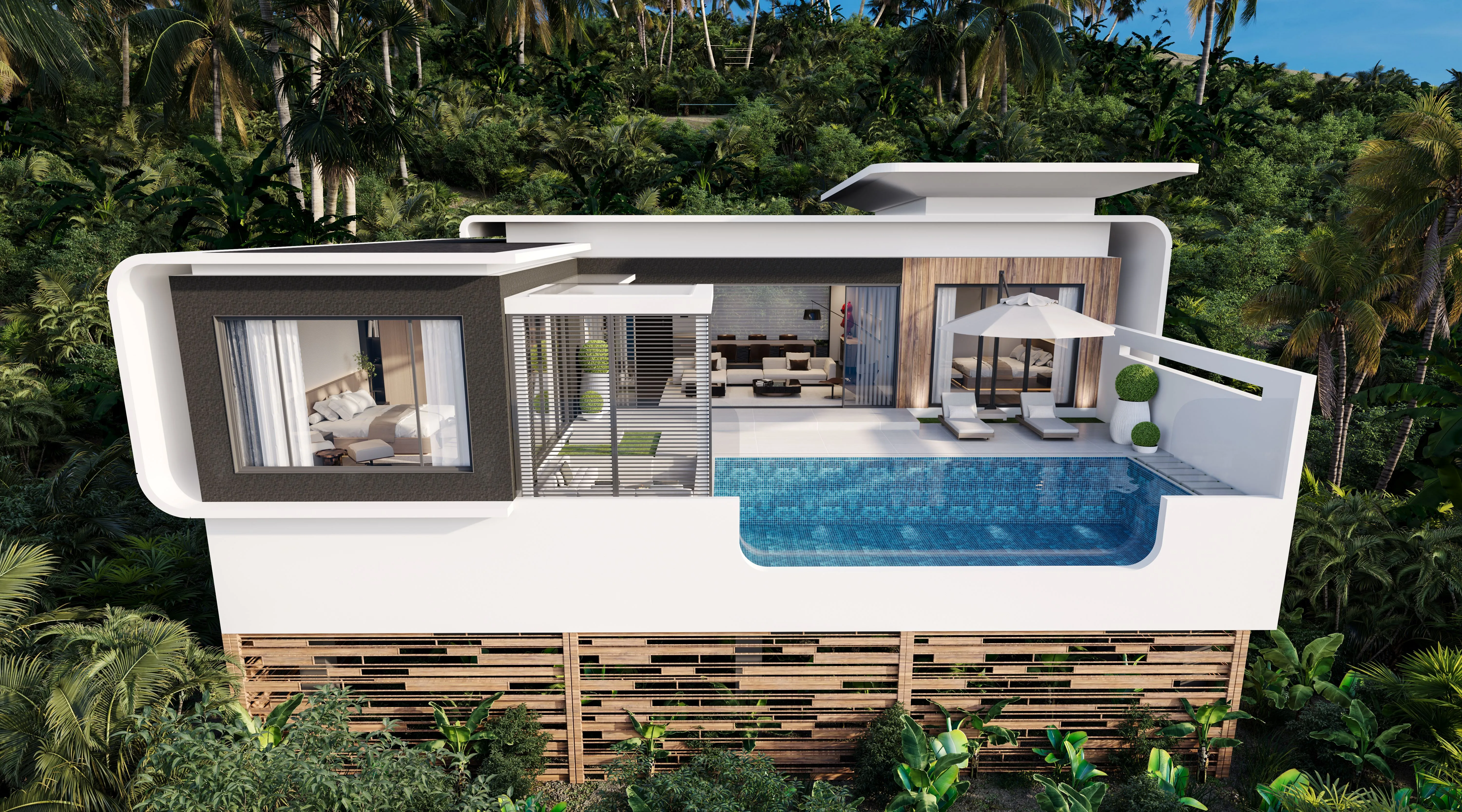 For SaleHouseKoh Samui, Surat Thani : 3 Bedroom Villa for sale at Vanya Sicily  U5577111