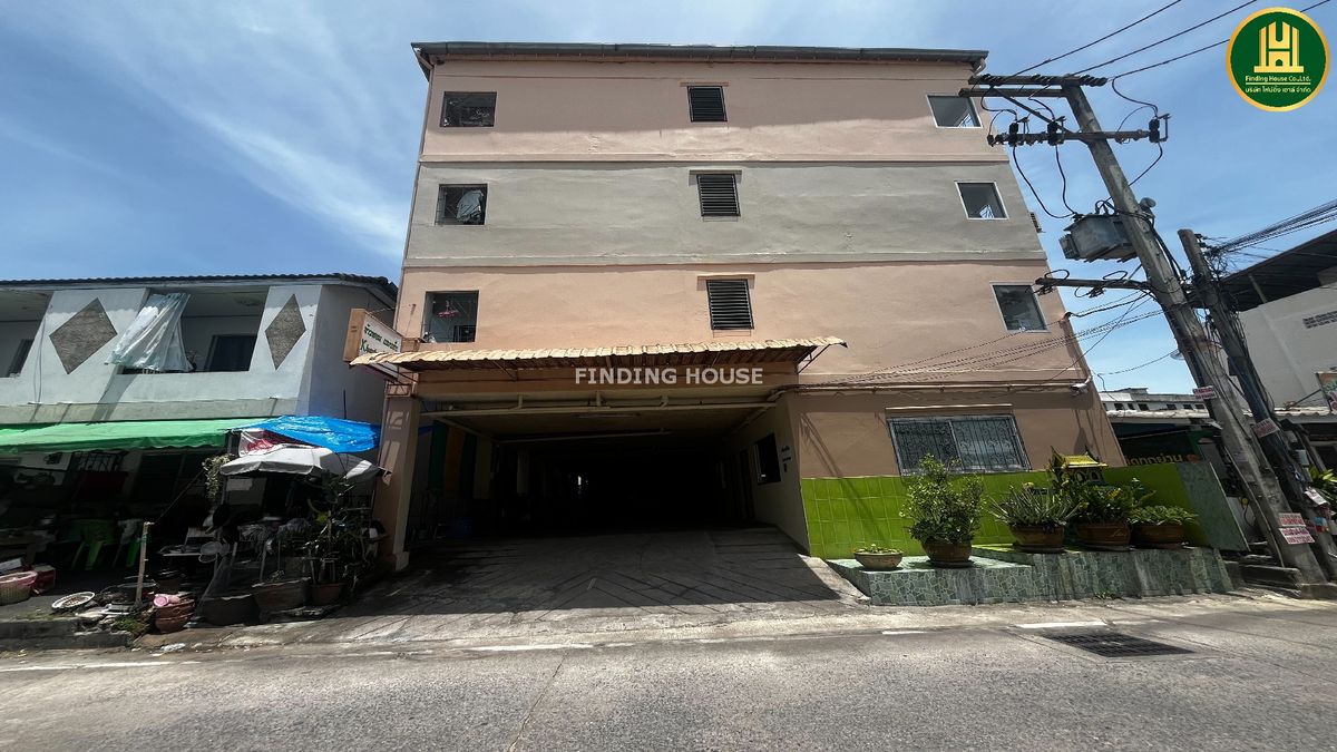 For SaleHotel&Apartment BusinessPattaya, Bangsaen, Chonburi : Sell 4 -story apartment, Central Pattaya, Soi Pheng Chang 8, ready to invest immediately.