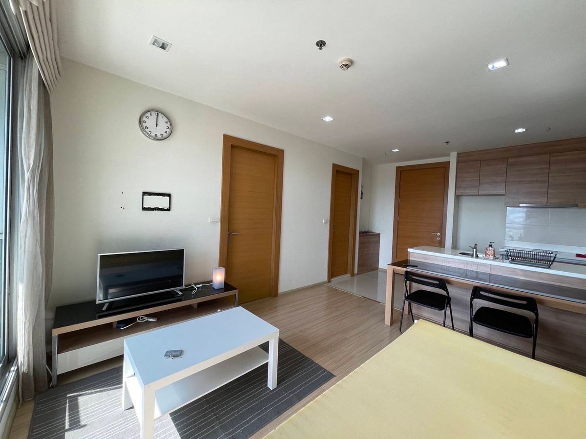 For RentCondoRatchadapisek, Huaikwang, Suttisan : For Rent Rhythm Ratchada-Huai Khwang 1 bed 46 sqm. fully furnished 25,000 baht