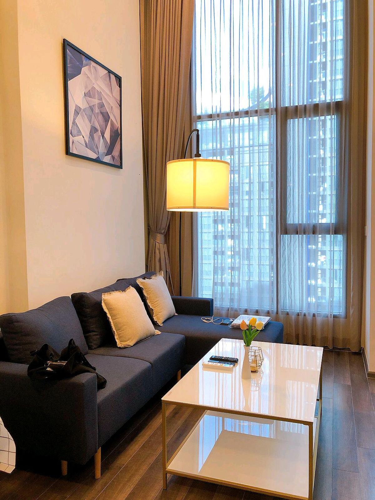 ให้เช่าคอนโดพระราม 9 เพชรบุรีตัดใหม่ RCA : ให้เช่า Knightsbridge Space พระราม 9 | Duplex 2 ชั้น 40 ตร.ม. ใกล้ MRT พระราม 9 (ห้องใหญ่)