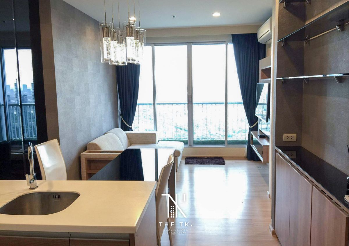 ให้เช่าคอนโดอ่อนนุช อุดมสุข : ให้เช่าคอนโด Rhythm Sukhumvit 50 ขนาด 45 ตร.ม. 1 ห้องนอน 1 ห้องน้ำ ใกล้ BTS อ่อนนุช | ติดต่อคุณทีเค Line ID @637ilhsj