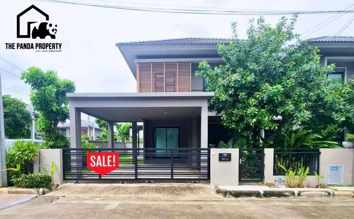 ขายบ้านบางนา แบริ่ง ลาซาล : บ้านเดี่ยว โคโม่ โบทานิก้า 1 หัวมุม ต้นซอย หน้าบ้านไม่ชนใคร 