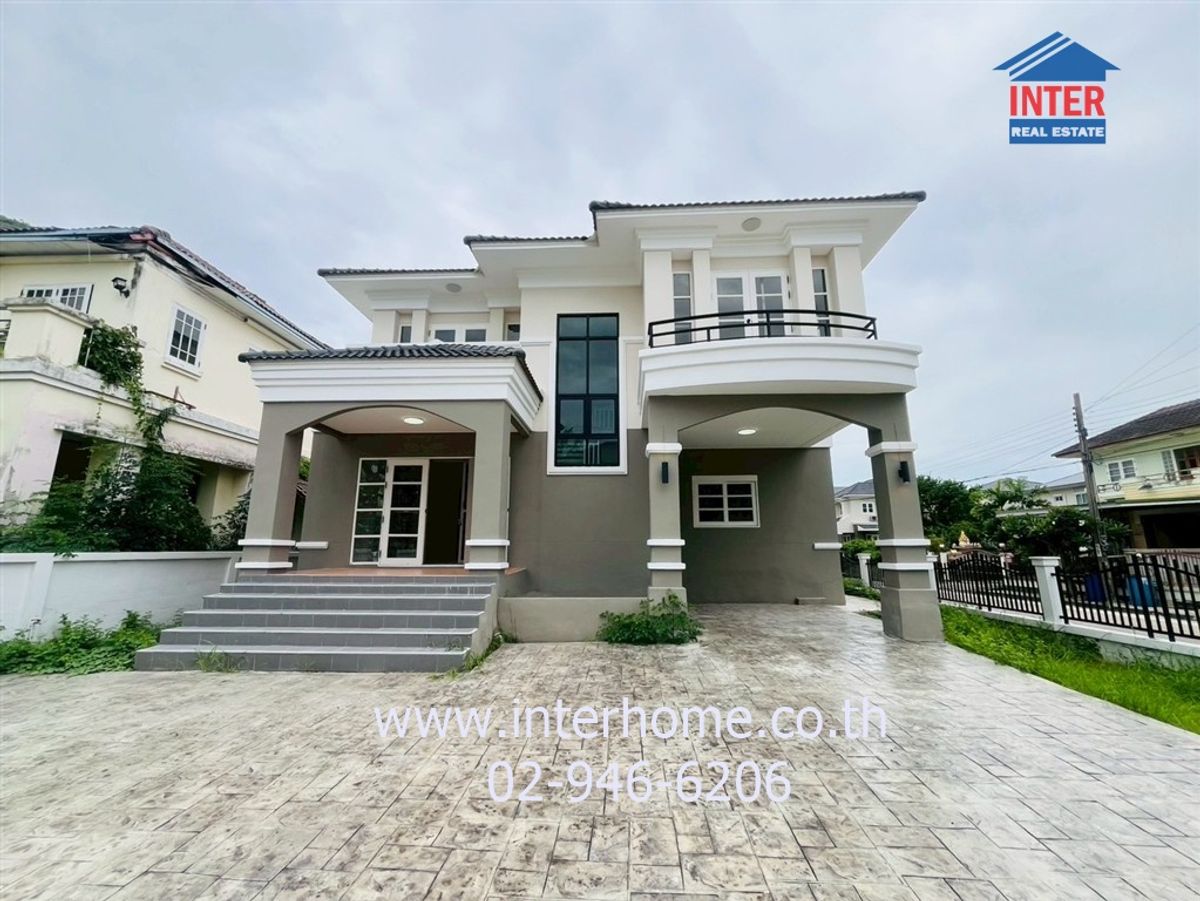 ขายบ้านสมุทรปราการ สำโรง : บ้านเดี่ยว 2 ชั้น 69.7 ตร.ว. หมู่บ้านกฤษฏาซิตี้เลค แอนด์ พาร์ค ซอยบางปลา18 ถนนเทพารักษ์ ถนนกาญจนาภิเษก บางพลี สมุทรปราการ