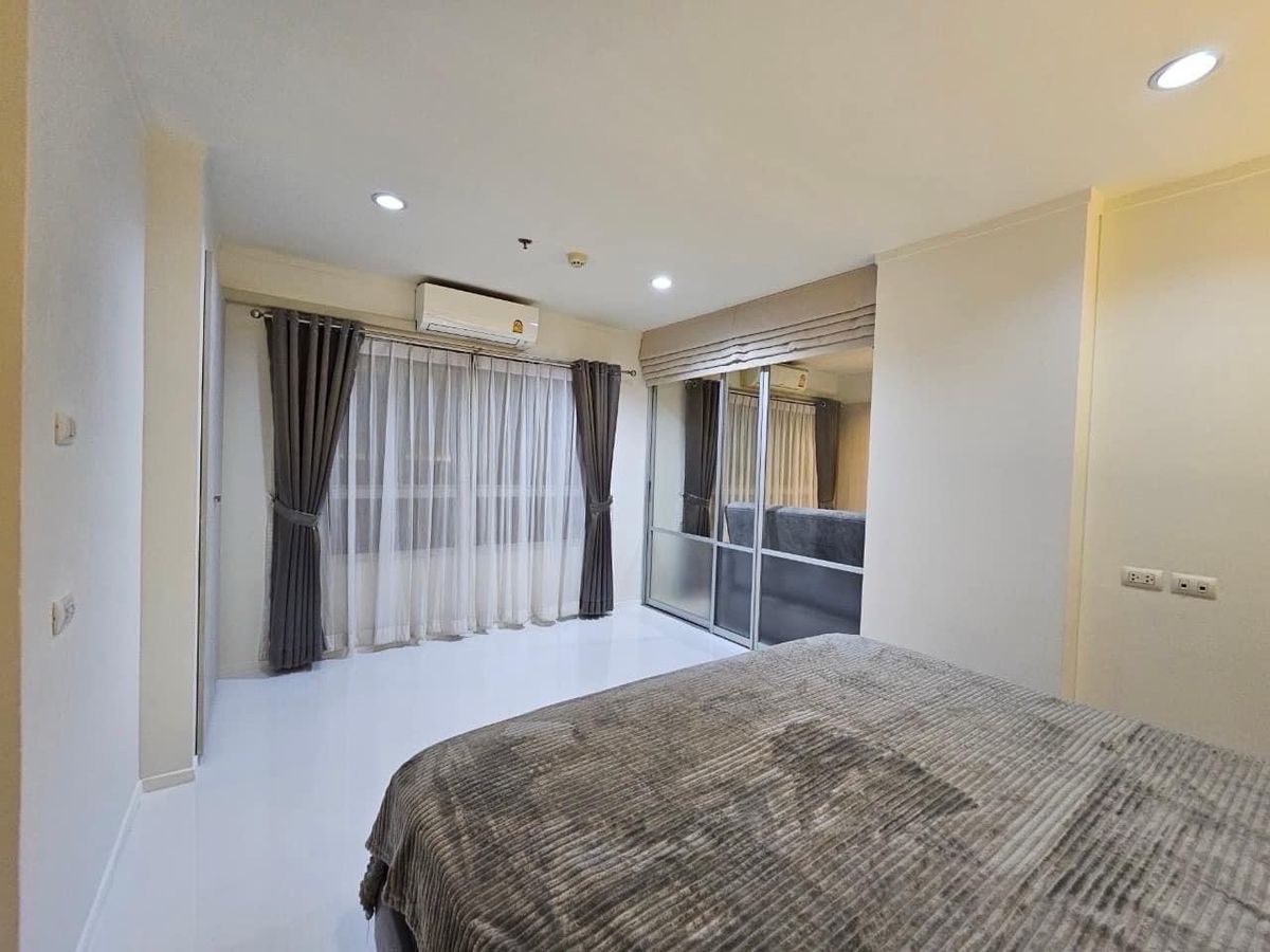 For RentCondoOnnut, Udomsuk : For rent, Lumpini Ville Sukhumvit 77/2, 3rd floor, city view, room 46 sq m, fully furnished with electrical appliances, 17,000/month, ready to move in 10/68, accepting reservations📍