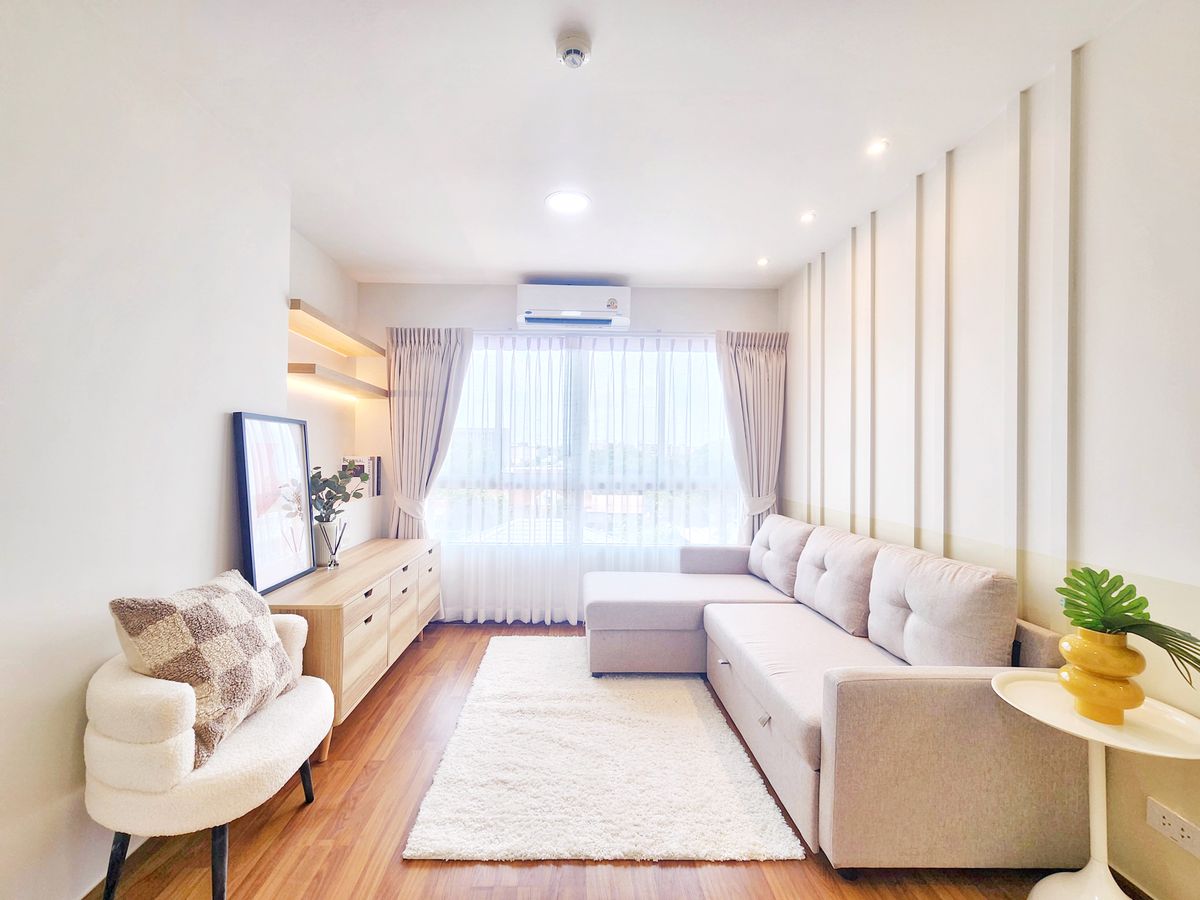 ขายคอนโดลาดพร้าว101 แฮปปี้แลนด์ : คอนโดใกล้ท่าเรือโซนรามคำแหง81 ไทป์ 1 นอน เอาใจคนชอบความสงบ วิวสวย ราคาล้านกลาง ๆ กู้ง่าย 