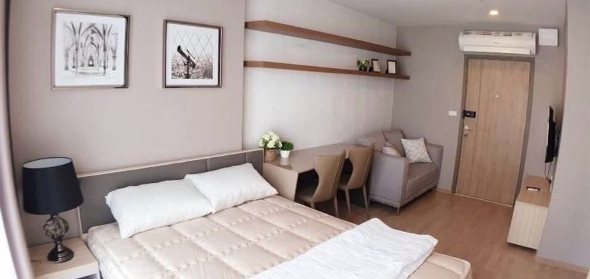 For RentCondoBangna, Bearing, Lasalle : For Rent : Ideo O2 
BTS BangNa 
( 30 Sqm , 14th floor , Building C ) 