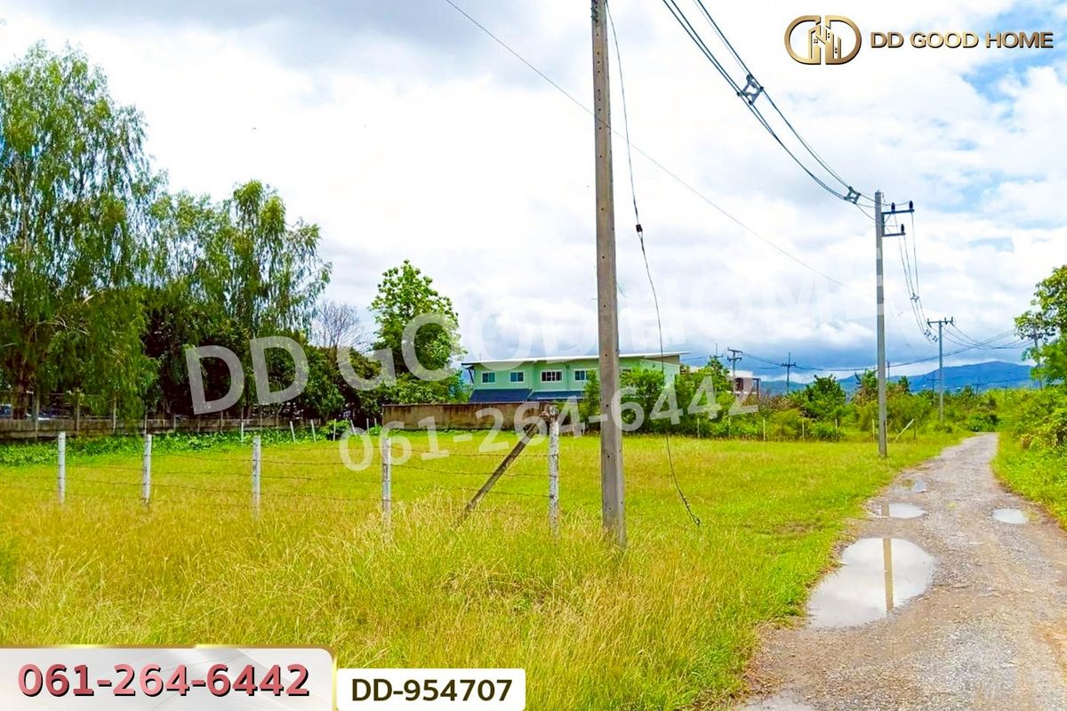 ขายที่ดินเชียงใหม่ : DD-954707 ที่ดินบวกค้าง 382 ตร.ว. สันกำแพง เชียงใหม่ ใกล้โรงพยาบาลสันกำแพง