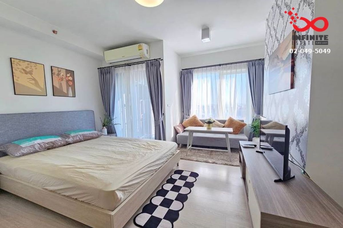 For RentCondoRatchadapisek, Huaikwang, Suttisan : Condo for rent, Chapter One Eco, Huai Khwang, the corner of the corner, near the MRT, ready to be in the middle, full of good location.