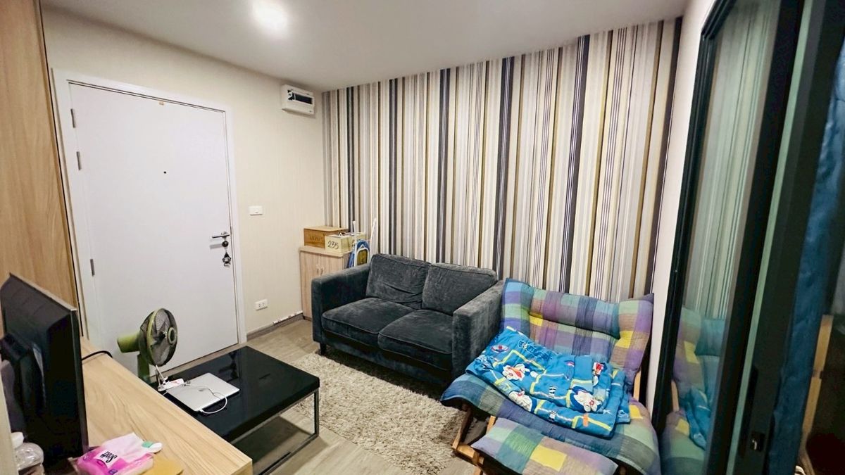 For SaleCondoRathburana, Suksawat : Condo for sale Polis Condo Suksawat 64, Pool Access room, size 34.96 square meters, Bang Mot Subdistrict, Thung Khru District, Bangkok