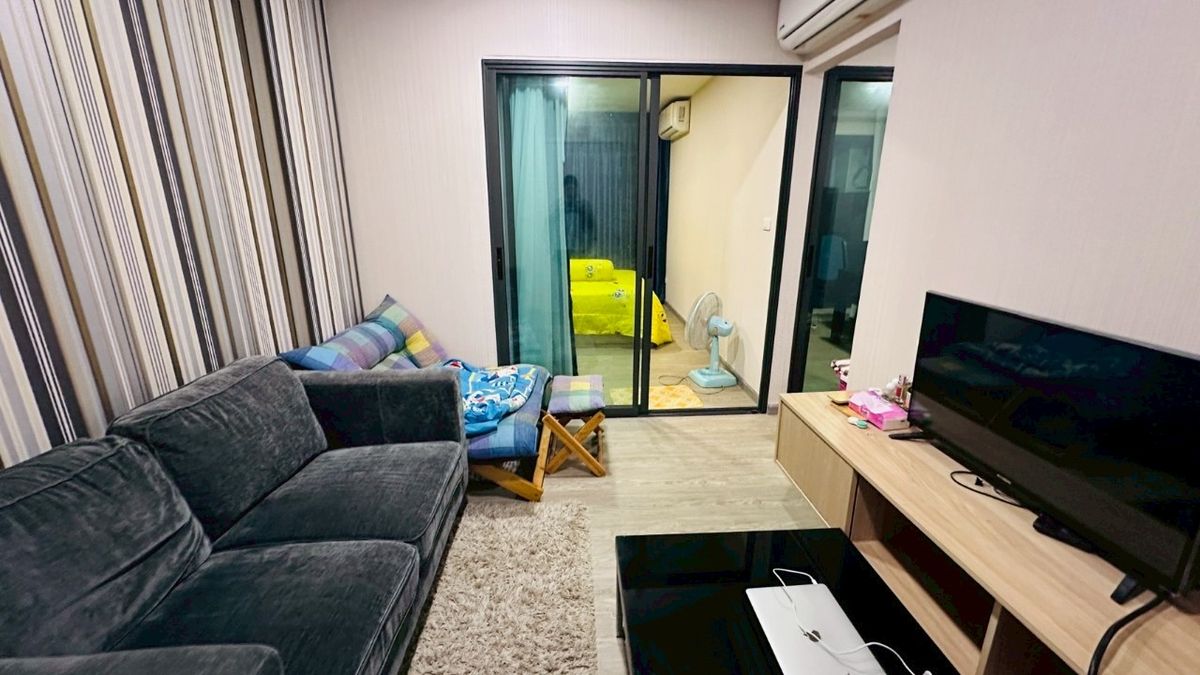 For SaleCondoRathburana, Suksawat : Condo for sale Polis Condo Suksawat 64, Pool Access room, size 34.96 square meters, Bang Mot Subdistrict, Thung Khru District, Bangkok