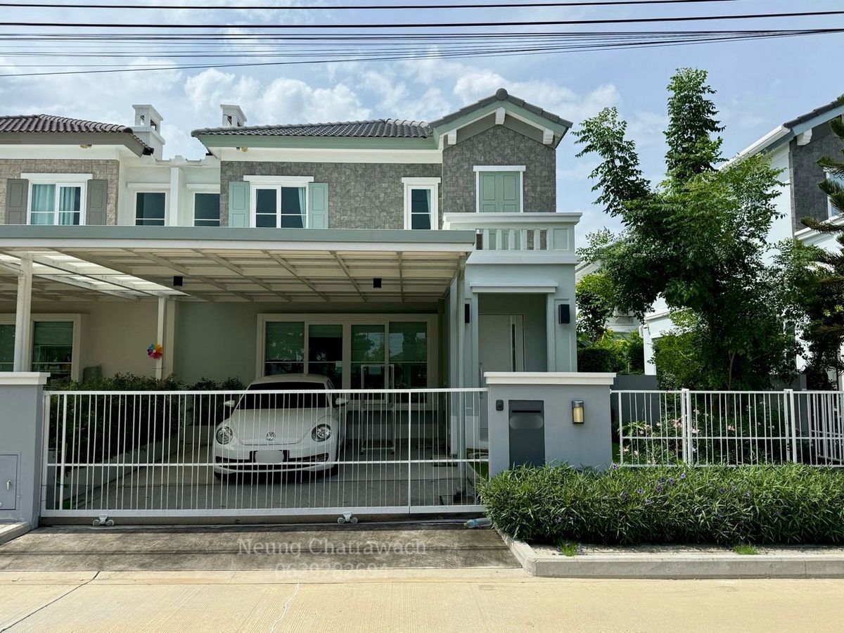 ให้เช่าบ้านบางนา แบริ่ง ลาซาล : 💥ForRent💥Anya Bangna-Ramkhamhang 2 🏡 Near Mega Bangna ‼️Pet Friendly 🐶🐱Garden View 🌳 Fully furnished ✨