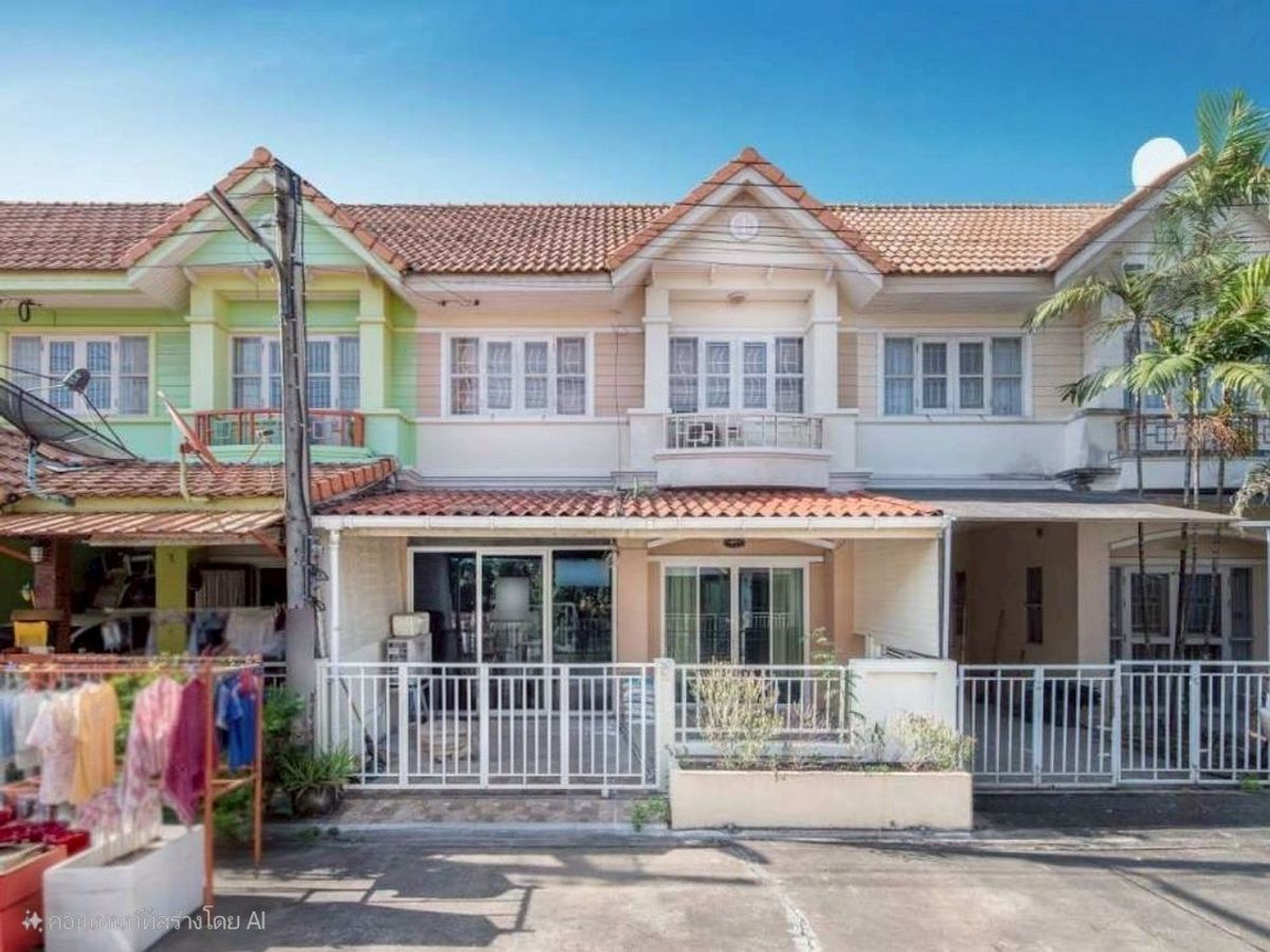 ขายทาวน์โฮมนนทบุรี บางใหญ่ บางบัวทอง : ขายถูกมาก!! ทาวน์โฮม 2 ชั้น ม.เปี่ยมสุข กันตนา ทำเลทอง ใกล้เซ็นทรัลเวสต์เกต รถไฟฟ้า โลตัสบางใหญ่ฯ
