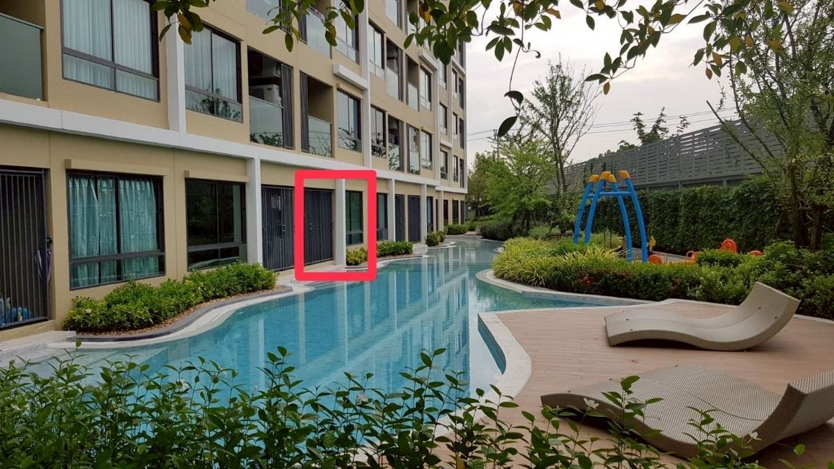 ขายคอนโดราษฎร์บูรณะ สุขสวัสดิ์ : ขายคอนโด Polis Condo สุขสวัสดิ์ 64 ห้อง Pool Access ขนาด 34.96 ตารางเมตร แขวงบางมด เขตทุ่งครุ กรุงเทพมหานคร