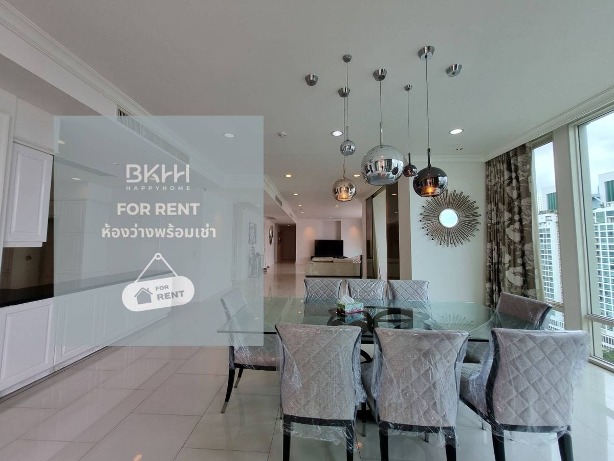 For RentCondoSukhumvit, Asoke, Thonglor : 💎 Beautiful room, ready to move Royce Private Residences / 4 beds / high city views