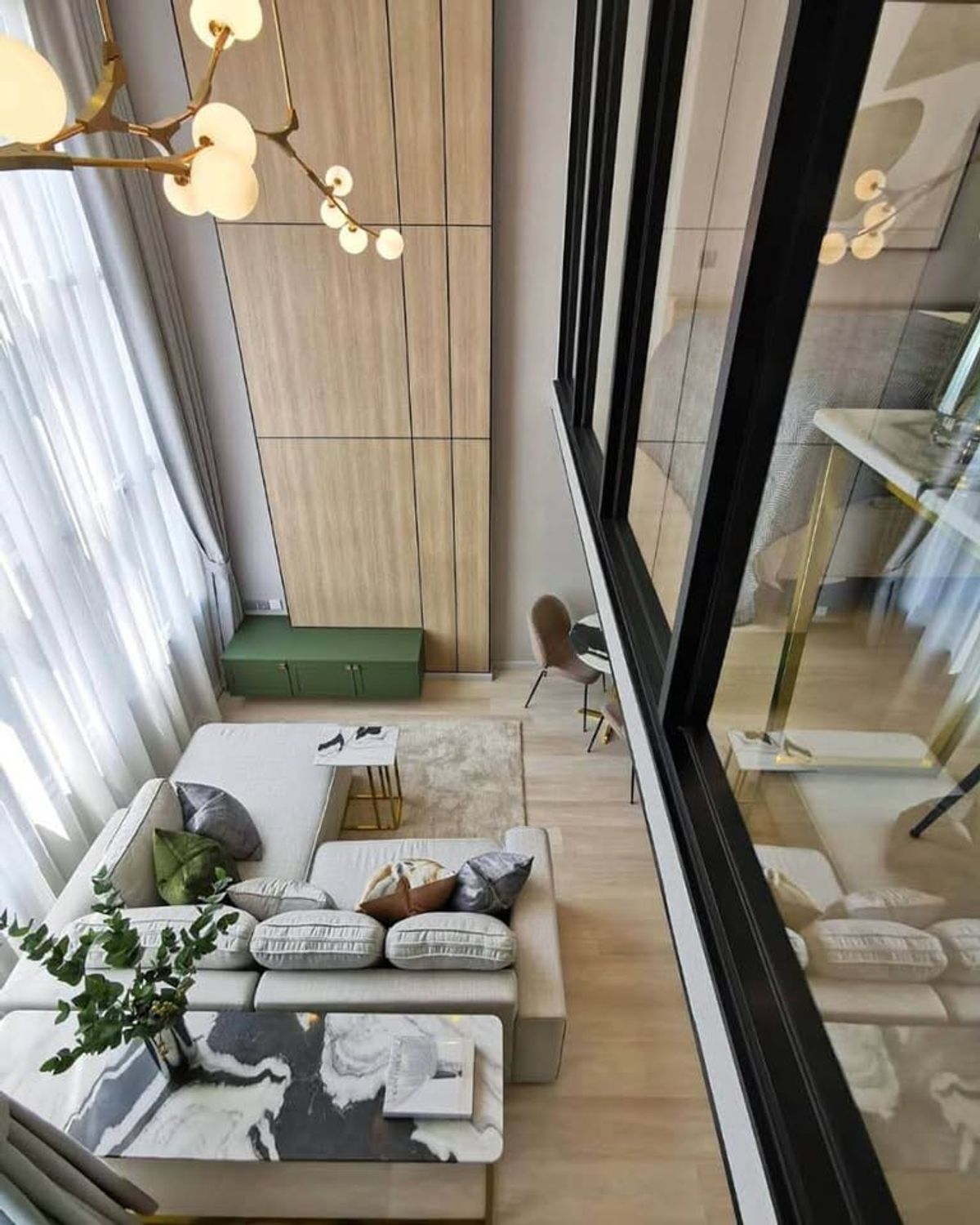 For RentCondoSathorn, Narathiwat : ⭐️ Knightsbridge Prime Sathorn ⭐️ Duplex room is fully decorated. Good furniture