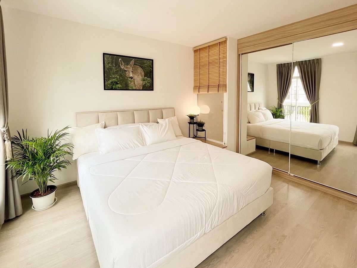 For RentTownhomeBangna, Bearing, Lasalle : 💥ForRent💥3Bed • Indy2 Bangna Ramkhamhang2 🏡 Near Mega Bangna‼️  Ready to move in ‼️  Fully Furnished ✨