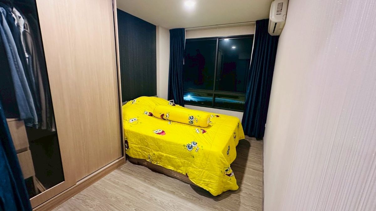 For SaleCondoRathburana, Suksawat : Condo for sale Polis Condo Suksawat 64, Pool Access room, size 34.96 square meters, Bang Mot Subdistrict, Thung Khru District, Bangkok