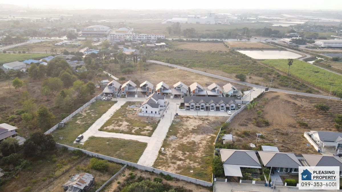 ขายที่ดินนครปฐม : 🌿 ที่ดินจัดสรร ถมแล้ว น้ำไฟพร้อม! เริ่มต้นเพียง 525,000 | ใกล้ ม.เกษตร กำแพงแสน แค่ 7 นาที