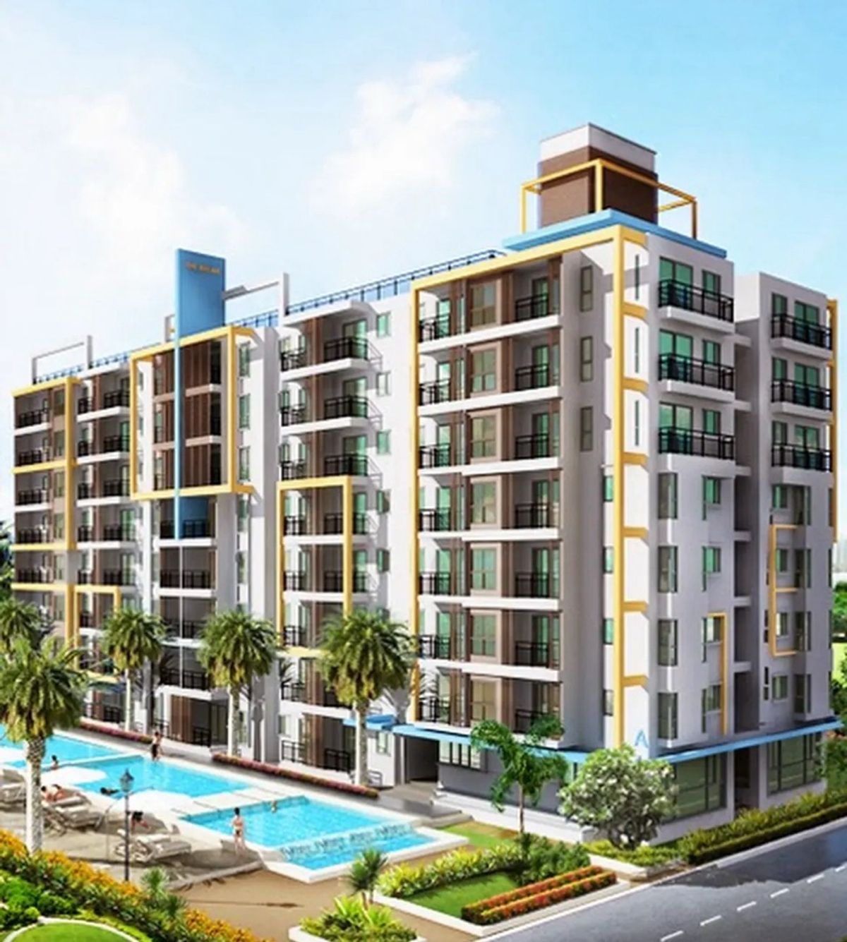 ให้เช่าคอนโดอ่อนนุช อุดมสุข : For Rent : The Escape Sukhumvit 101/1 
( 2 Bedroom & 58 Sqm.)
