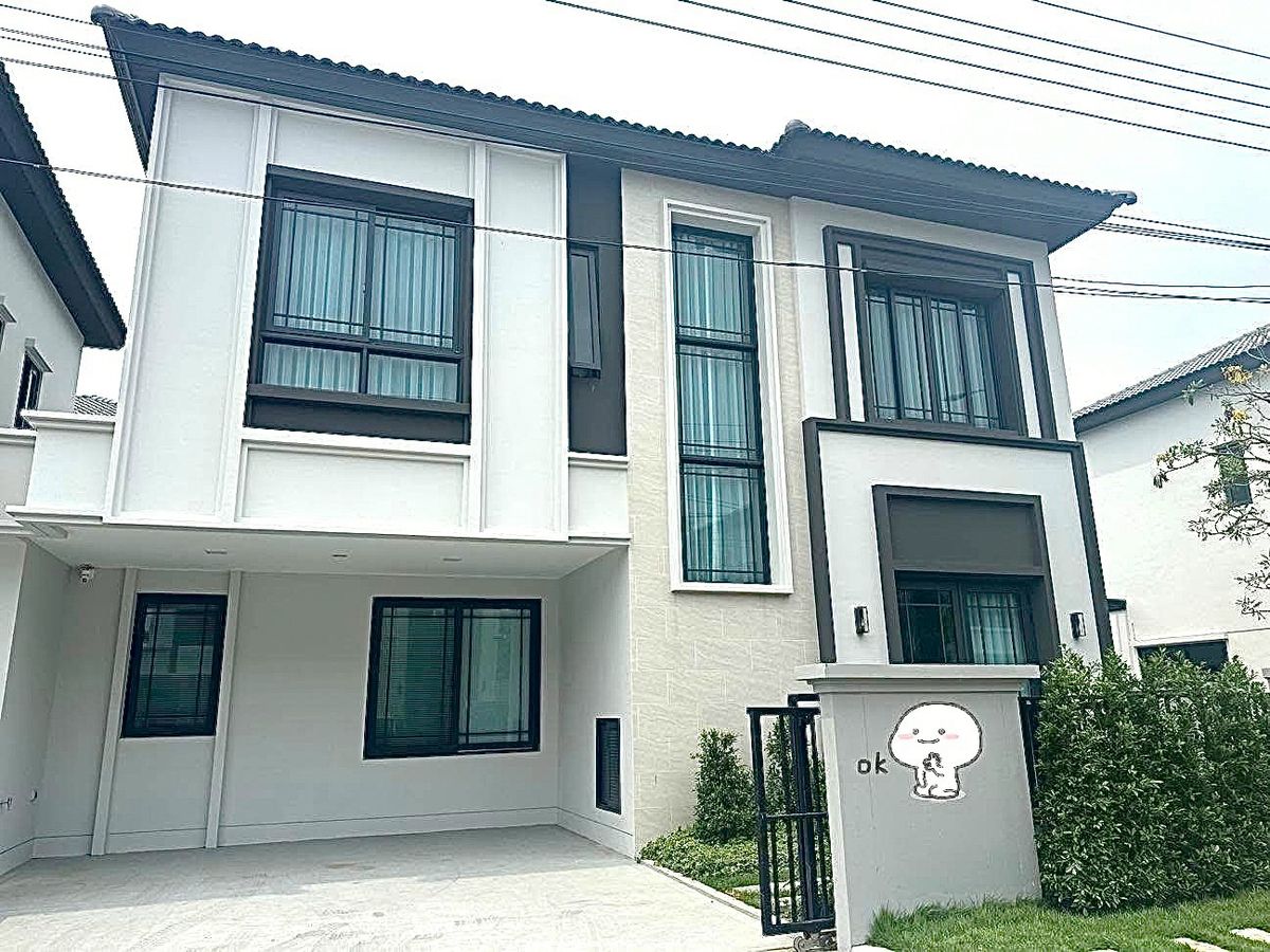 ให้เช่าบ้านสมุทรปราการ สำโรง : P0088 บ้านเช่าหรู บางนา Grand Pleno สุขุมวิท-บางนา