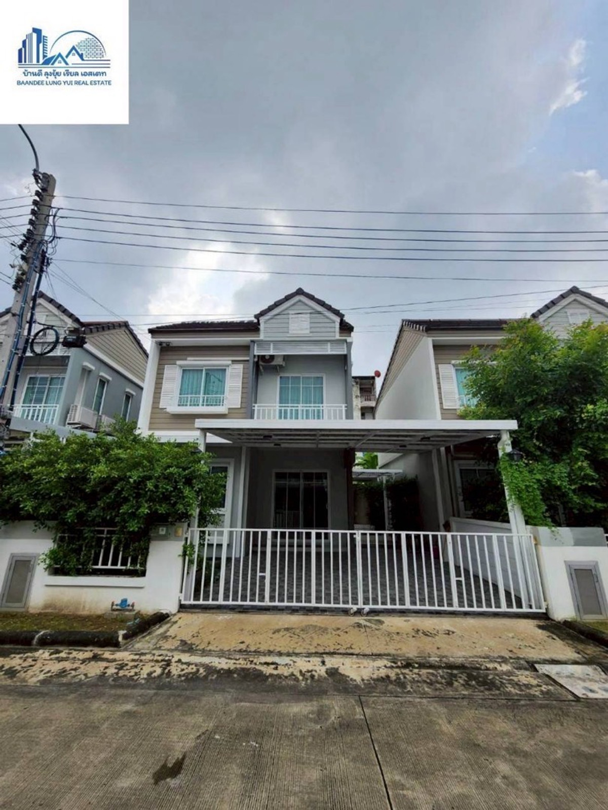 For RentHouseBangna, Bearing, Lasalle : Single house for rent The Village Exclusive Bangna Km.10 🛩️🛩️🏠