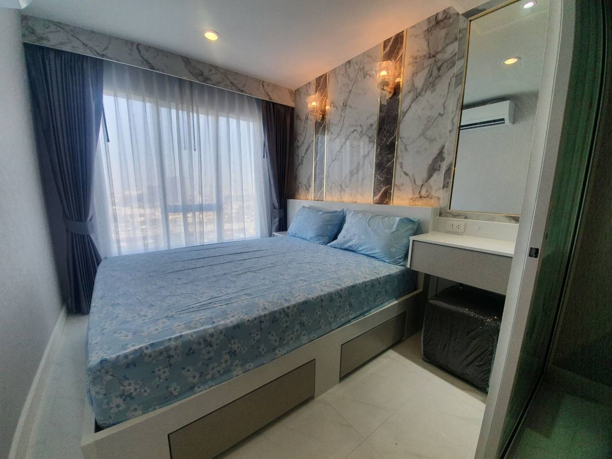 For SaleCondoOnnut, Udomsuk : Rye Sukhumvit for sale, beautifully decorated, free transfer.