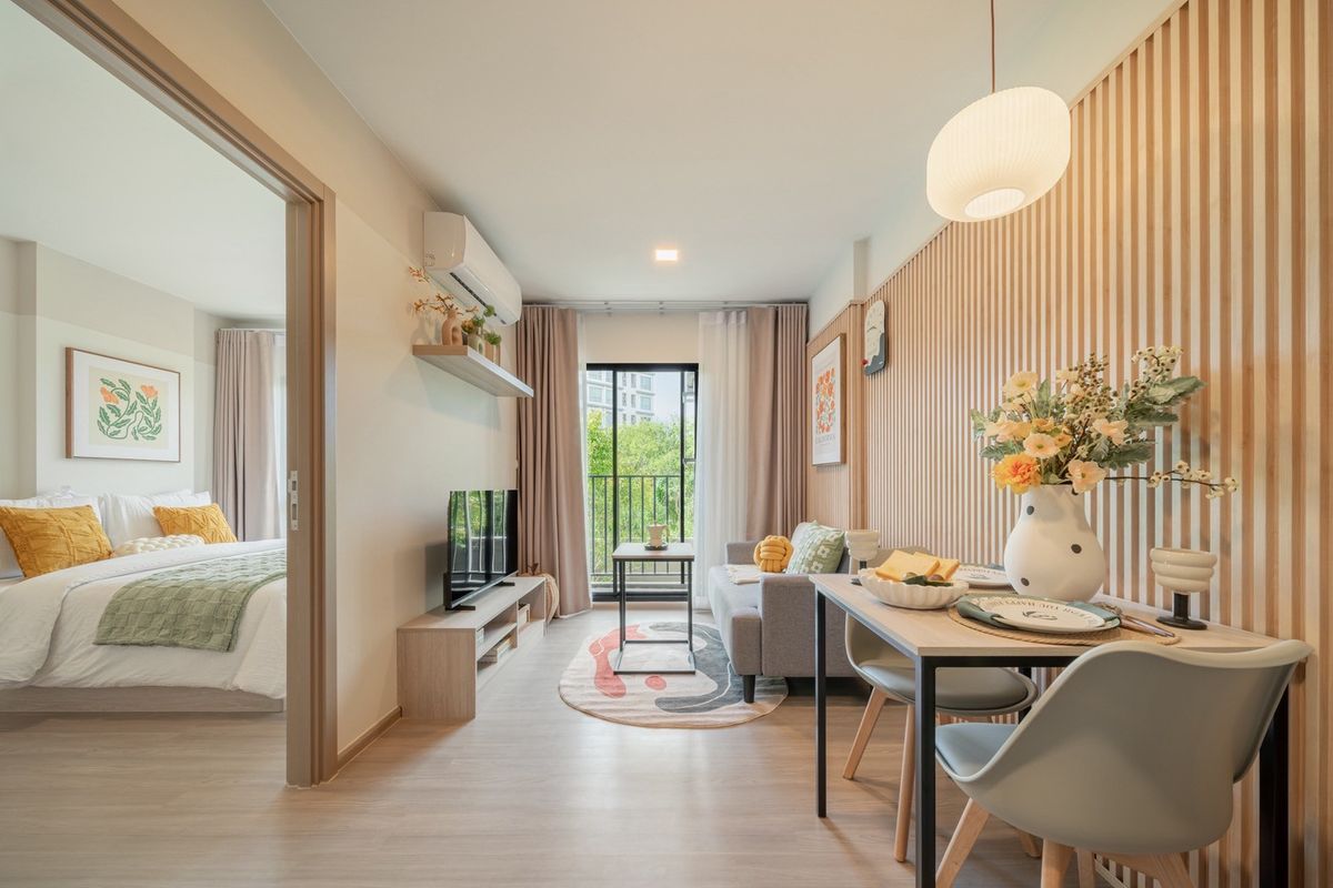 For SaleCondoPattaya, Bangsaen, Chonburi : Open to see the real building for the first time, 19-20 July. 📌 #Dcondosense D -Condo Bangsaen, hurry to register urgently 🔥 Starting only 1.49 million baht.