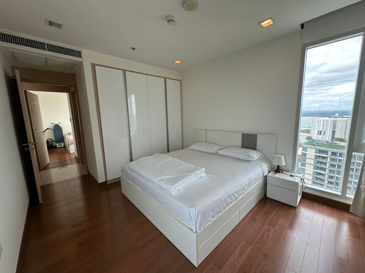 ให้เช่าคอนโดพัทยา บางแสน ชลบุรี สัตหีบ : ให้เช่าคอนโด The Palm Wongamat Beach Front พัทยา 2 ห้องนอน 2 ห้องน้ำ ชั้นสูง (S03-2077)