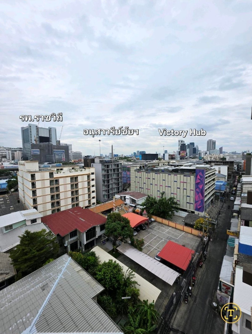 For SaleHotel&Apartment BusinessRatchathewi,Phayathai : 🎉RARE INVESTMENT OPPORTUNITY• 8-Storey Apartment with 125 Rooms Full 100% in Rangnam Alley (Victory Monument Area)📞0994152664