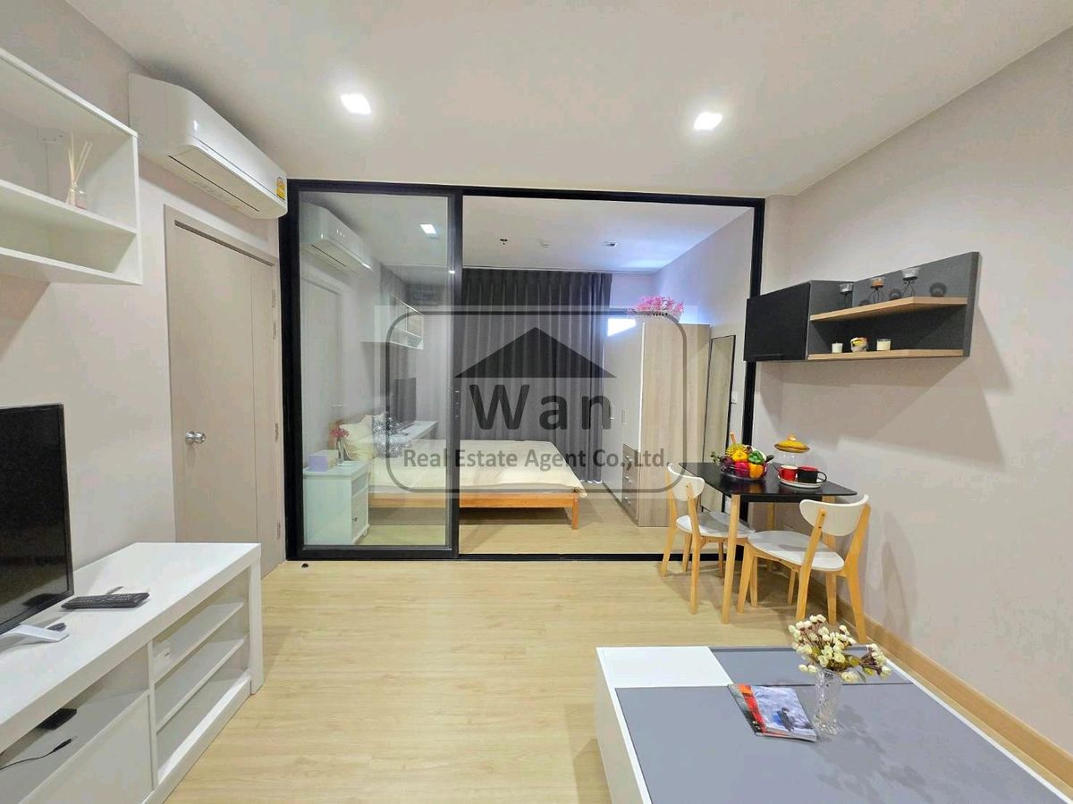 ให้เช่าคอนโดรัตนาธิเบศร์ สนามบินน้ำ พระนั่งเกล้า : ให้เช่า politan rive ชั้น 33 ขนาด 31 ตร.ม. วิวแม่น้ำ ครบพร้อมอยู่