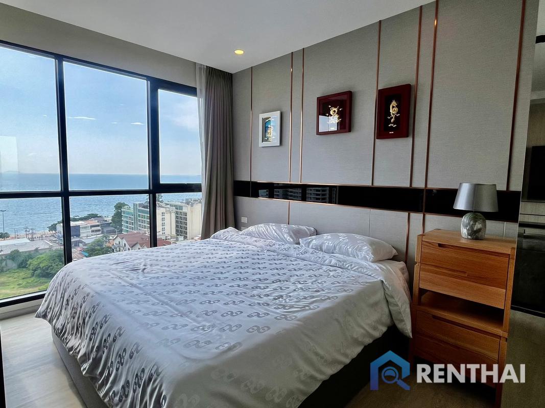 For SaleCondoPattaya, Bangsaen, Chonburi : Luxurious 1bed Fully Furnished Panora Condo in Pattaya w- Gym & Parking- 4.5 Mb Thb