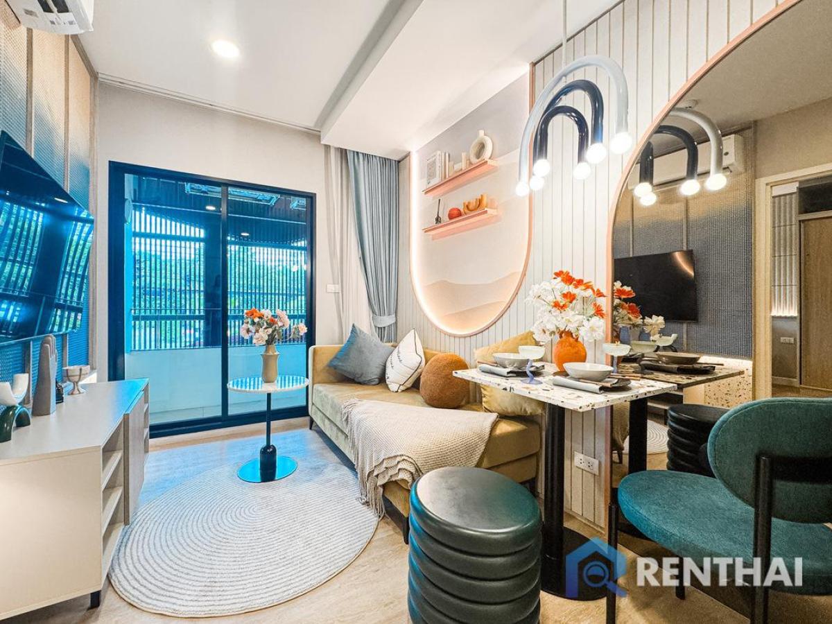 ขายคอนโดภูเก็ต : ห้องแบบ 1 ห้องนอน ขนาด 29 ตร.ม. ออกแบบลงตัว ใช้พื้นที่อย่างชาญฉลาด  พร้อมเข้าอยู่.