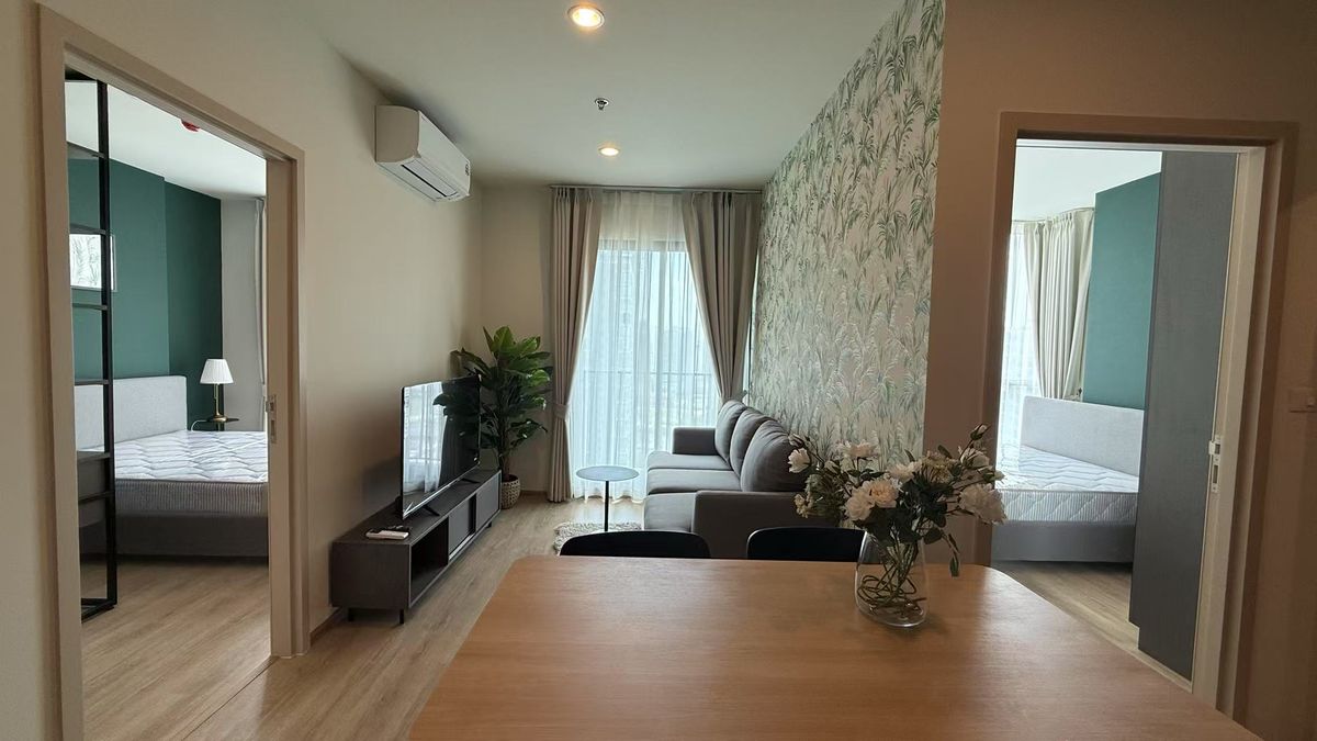 For RentCondoRama9, Petchburi, RCA : Available 100%❗️⭐️ Noble Nue district Rama 9 - 2 big bedroom 💗🍀