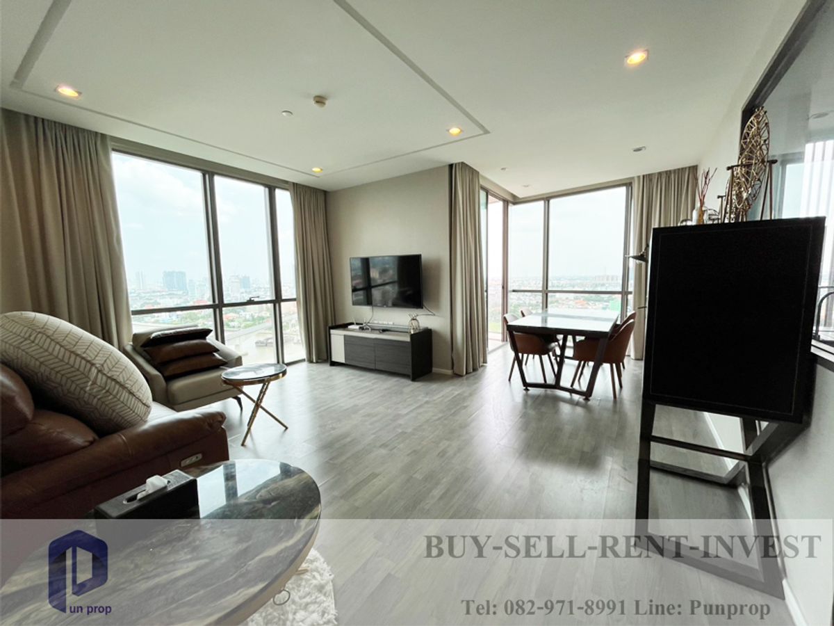 ให้เช่าคอนโดบางซื่อ วงศ์สว่าง เตาปูน : For Rent ให้เช่าคอนโด 333 Riverside 2 นอน ทิศใต้ วิวรัฐสภา วิวแม่น้ำ สวยที่สุดในโครงการ 94 ตรม. 50k/เดือน