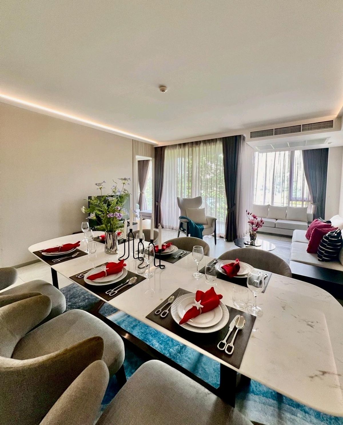 ให้เช่าคอนโดสุขุมวิท อโศก ทองหล่อ : 📌For RENT เช่า | FYNN Sukhumvit 31 - 3BR (113 sqm) 109,000 THB