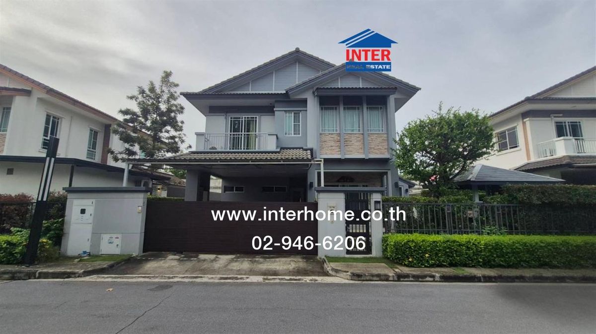 ขายบ้านพุทธมณฑล ศาลายา : บ้านเดี่ยว 2 ชั้น 68.6 ตร.ว. หมู่บ้านนันทวันอุทยาน-อักษะ ใกล้สวนพุทธมณฑล ถนนพุทธมณฑลสาย4 ถนนอุทยาน พุทธมณฑล นครปฐม