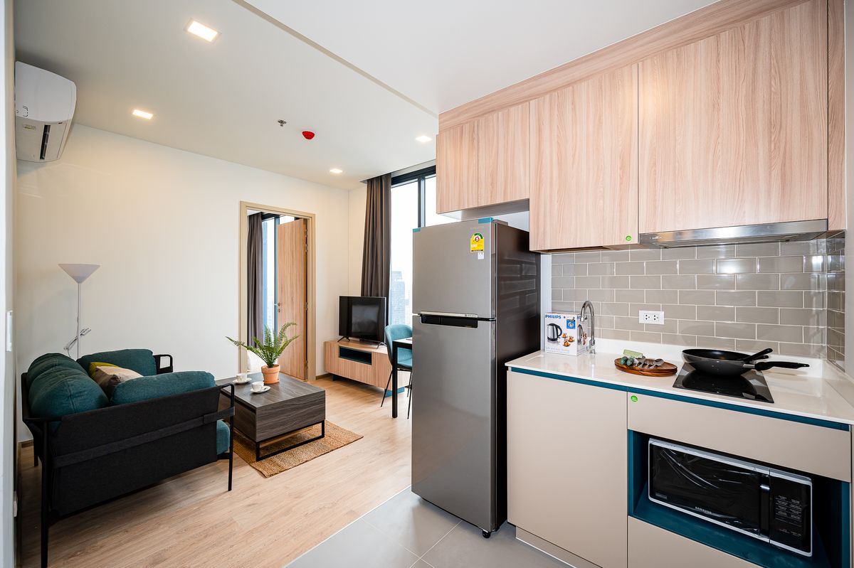 ให้เช่าคอนโดราชเทวี พญาไท : Rare Unit! XT Phayathai 1Bedroom 1Bathroom - 36floor -  Fully furnished - Free shuttle service