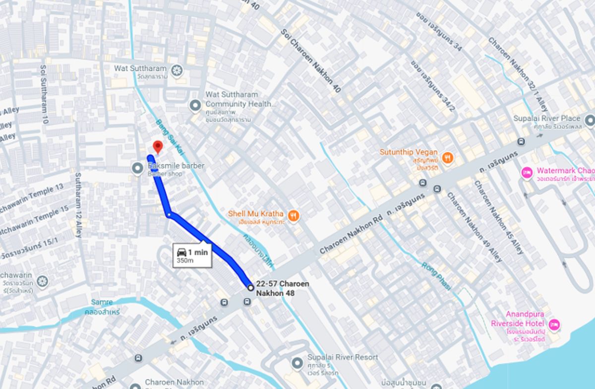 For SaleLandWongwianyai, Charoennakor : 5 plots of land for sale 436.6 sq.w. offers buildings and houses Soi Charoen Nakhon 48