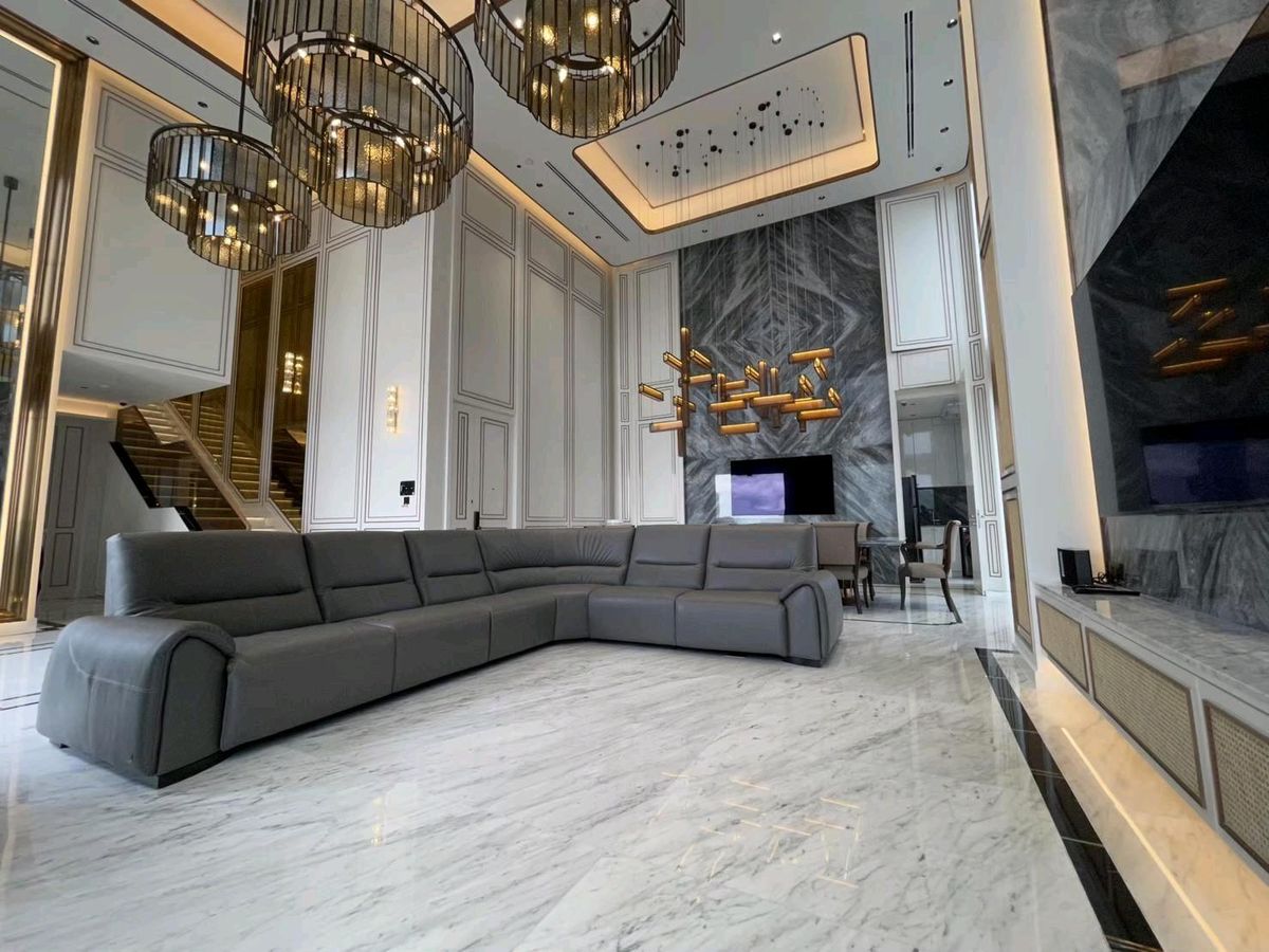 CondoRama9, Petchburi, RCA : 📌For RENT & SALE Rental and Sale | The ESSE at Singha Complex Penthouse - 3B (244 SQM) 500,000 THB / Month / 129MB