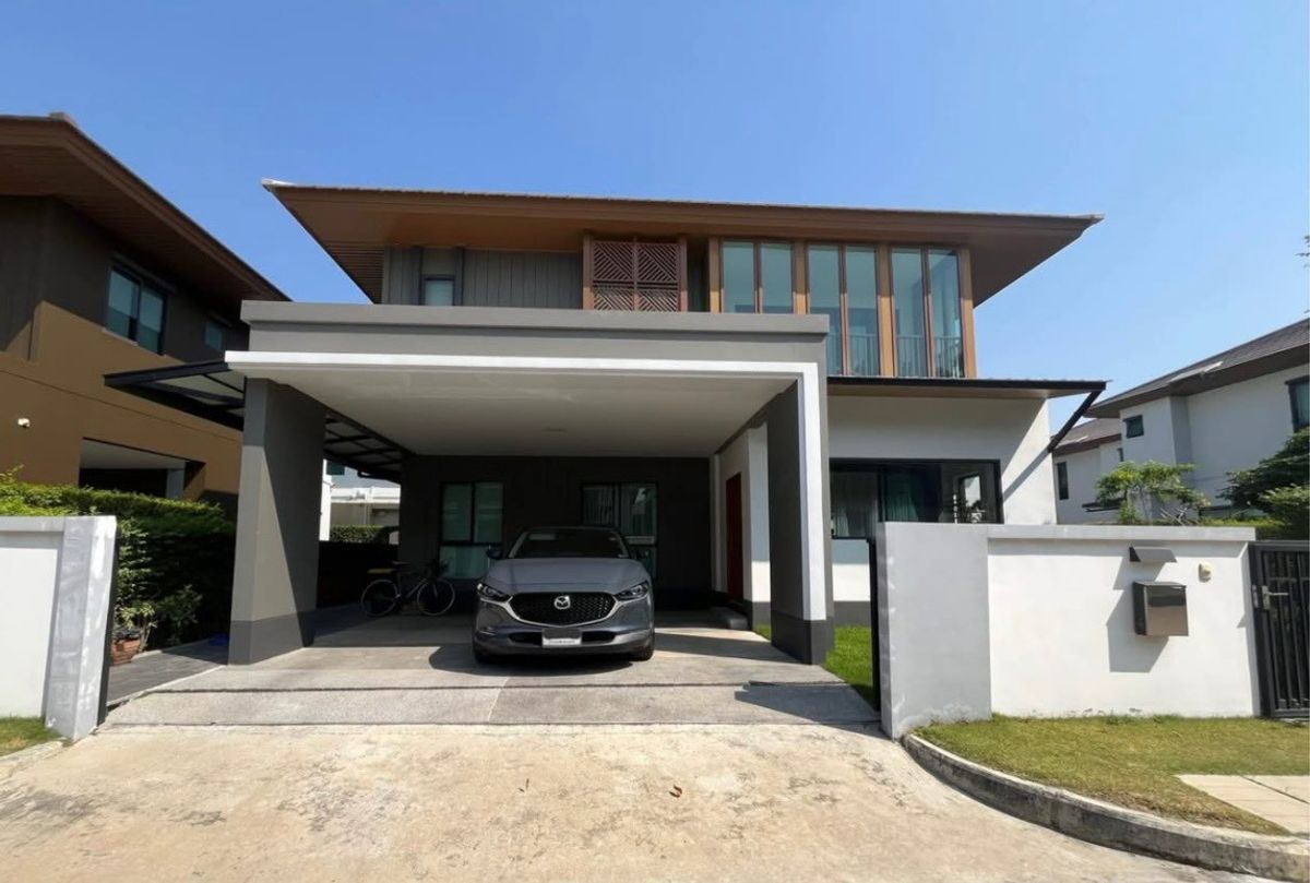 บ้านพัฒนาการ ศรีนครินทร์ : P0105 Burasiri พัฒนาการ – บ้านเดี่ยวหรู ใจกลางพัฒนาการ