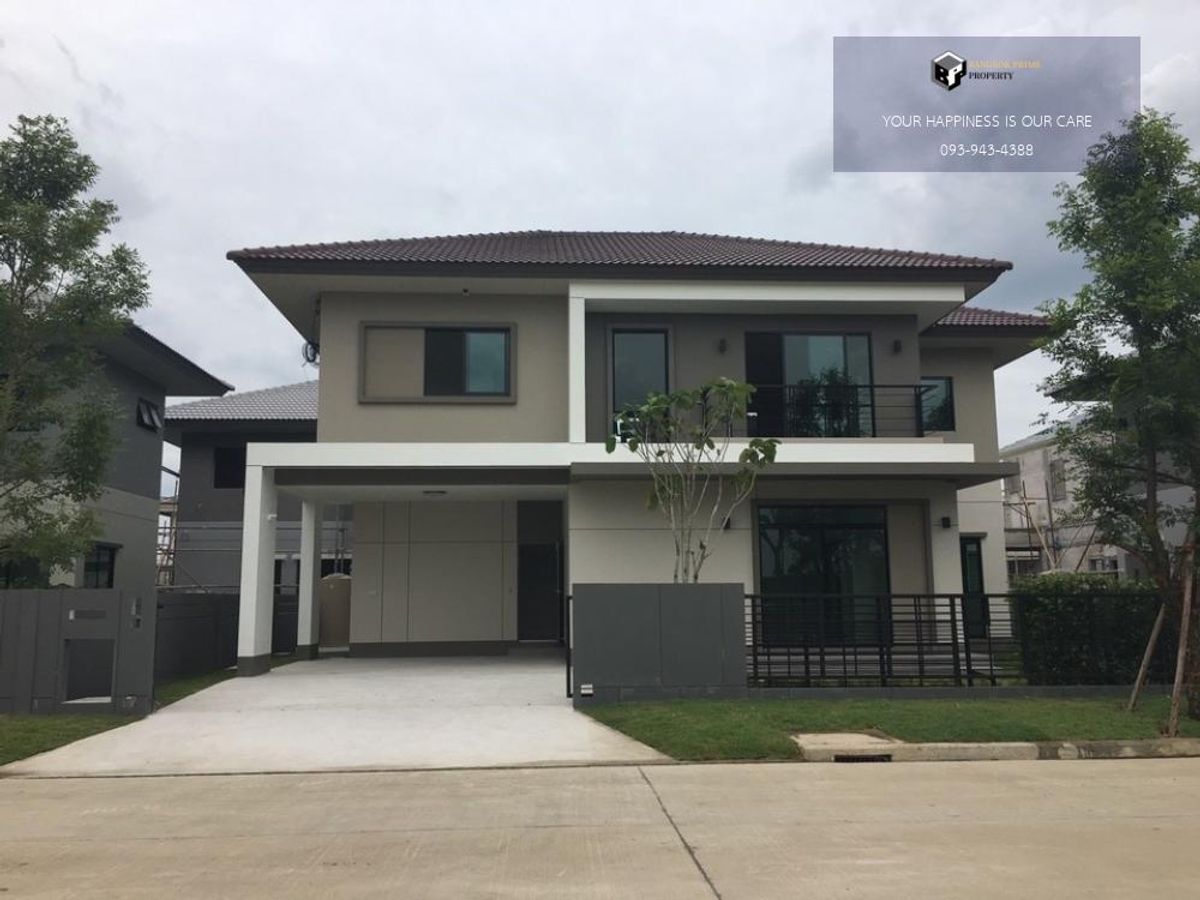 ให้เช่าบ้านลาดกระบัง สุวรรณภูมิ : Casa Ville Ramkhamhaeng-Wongwaen 2 | บ้านพร้อมอยู่ วิวสวน บรรยากาศดี | #2025071910995