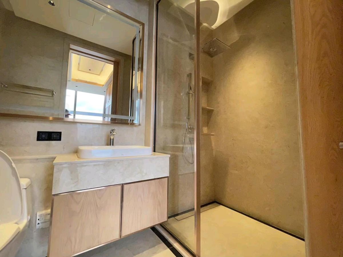 CondoRama9, Petchburi, RCA : 📌For RENT & SALE Rental and Sale | The ESSE at Singha Complex Penthouse - 3B (244 SQM) 500,000 THB / Month / 129MB