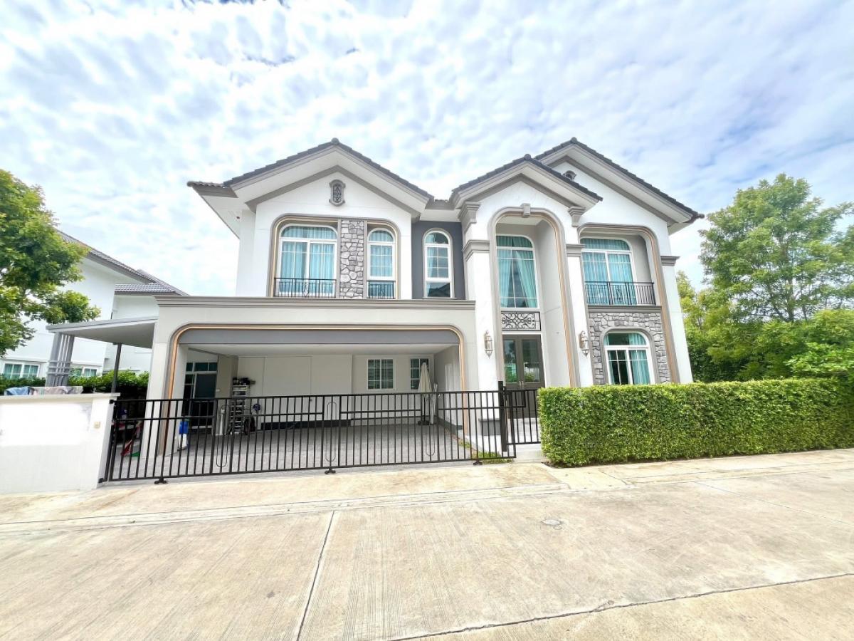 For RentHouseSamut Prakan,Samrong : Rent a luxurious detached house with a new house with full furniture 🏡 Grandio Bang Na Km 5 (160,000/month)