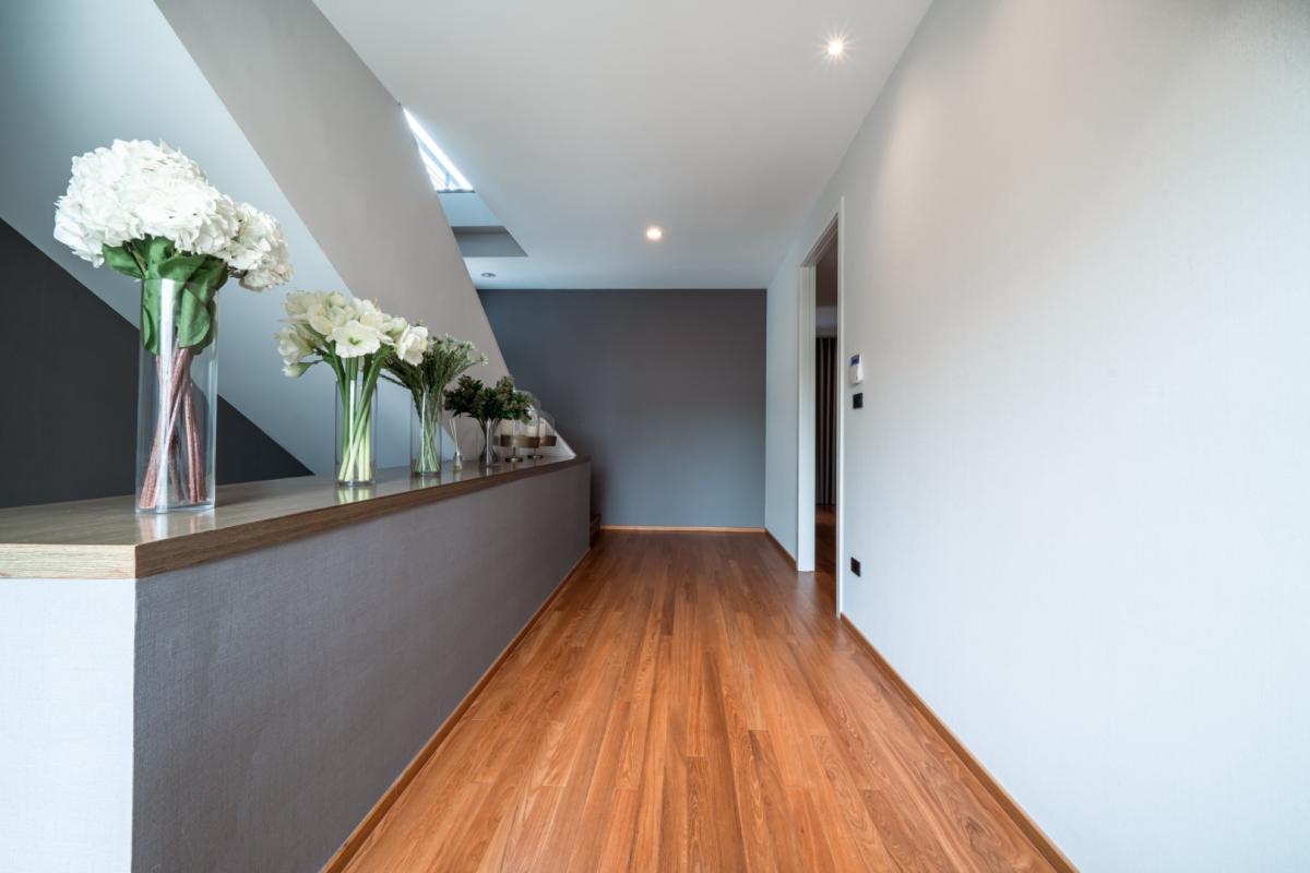 For SaleHouseBangna, Bearing, Lasalle : 🔥Beautiful house in a prime location🔥Nirvana Beyond Bangna (Type Mind) 3-storey detached house, decorated in Nature Modern style, spacious, comfortable and private, near the community and Suvarnabhumi Airport.