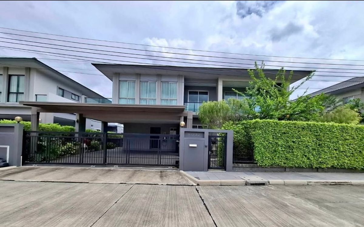 ขายบ้านลาดกระบัง สุวรรณภูมิ : ขาย The Palm บางนา วงแหวน เฟส 1 ที่ดิน 90 ตรว 315 ตรม ตกแต่งพร้อมเข้าอยู่
