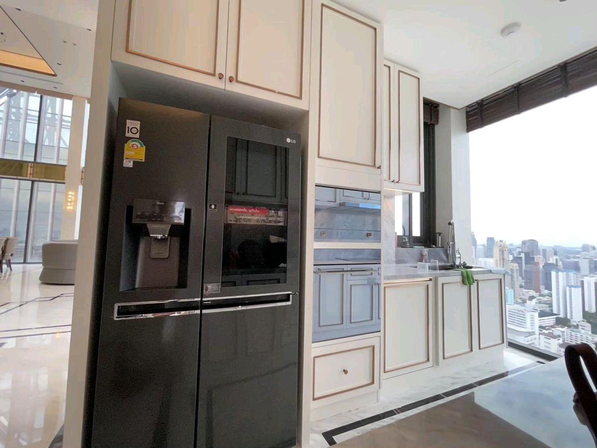 CondoRama9, Petchburi, RCA : 📌For RENT & SALE Rental and Sale | The ESSE at Singha Complex Penthouse - 3B (244 SQM) 500,000 THB / Month / 129MB